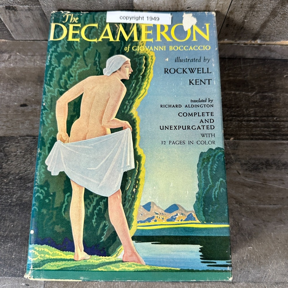 The Decameron of Giovanni Boccaccio by Giovanni Boccaccio; Rockwell Kent 1949